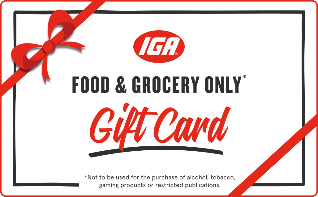 IGA Supermarkets (Grocery Only) Gift...
