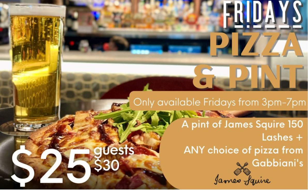 Fridays Pizza & Pint | at The Motif Bar