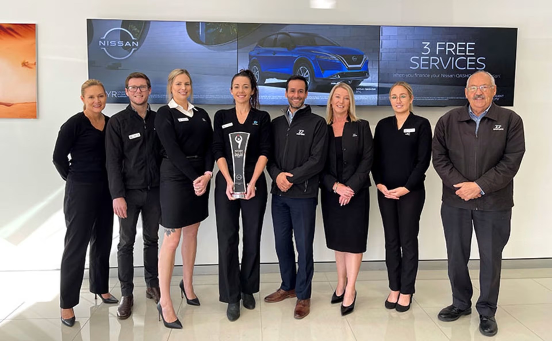 Bartons Wynnum Nissan Wins Nissan Dealer Excellence Award Again!