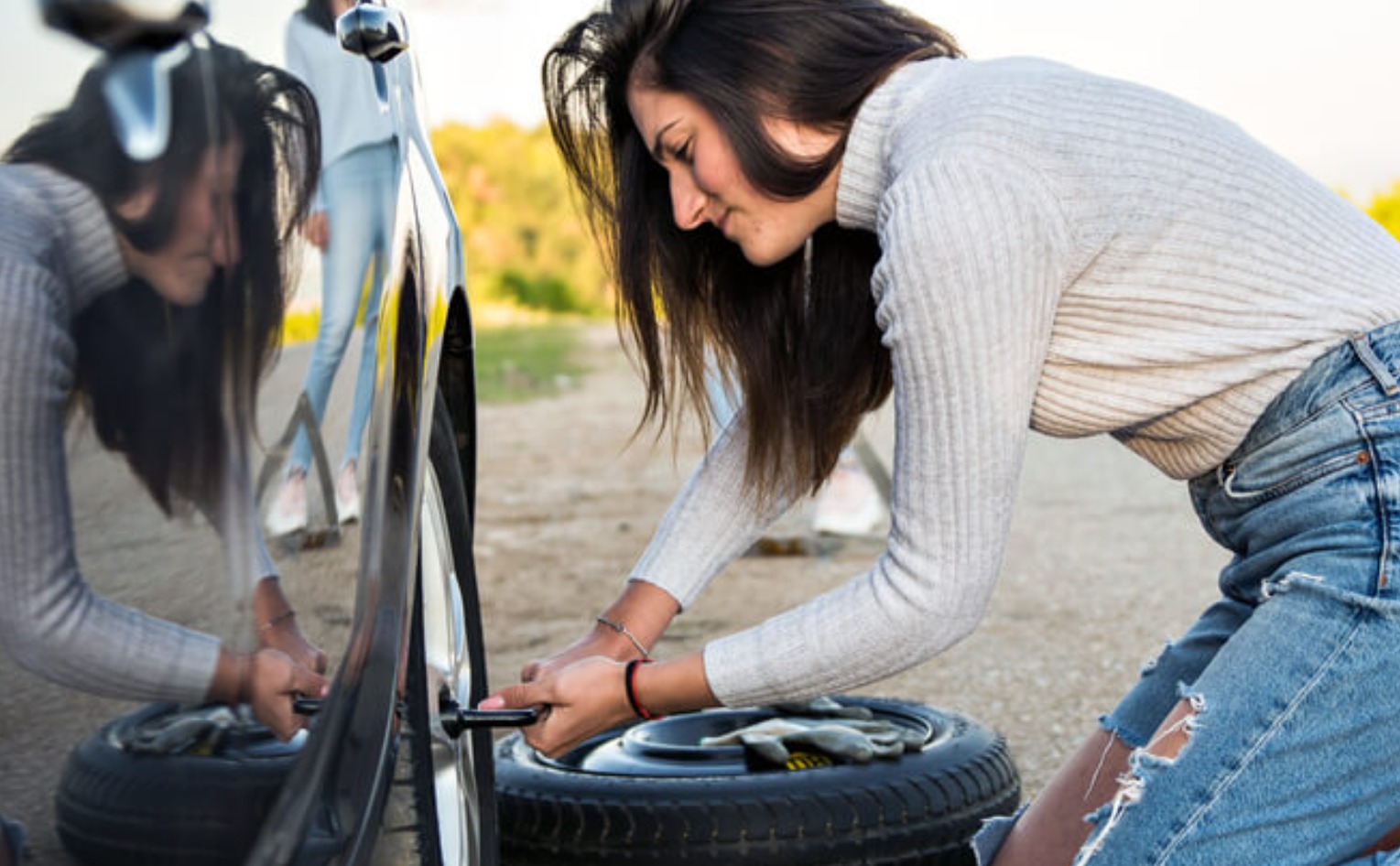 Spare tyre maintenance
