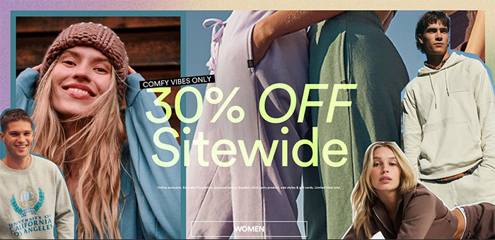 30% off sitewide