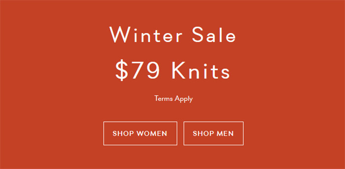Winter Sale $79 Knits