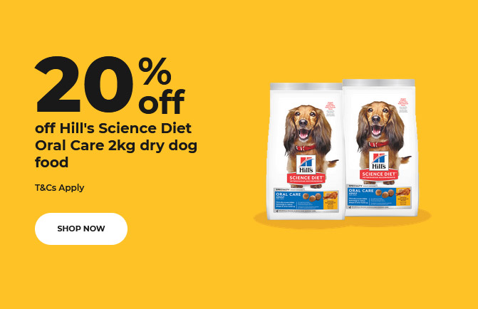 20 %off off Hill's Science Diet Oral Care 2kg dry dog food