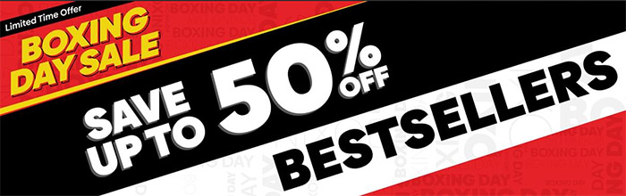 Boxing Day Sale Up to 50% off