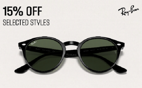 Ray Ban Save 15%